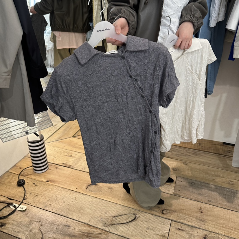 CREAM VILLA韓國東大門代購女裝新款熱賣T恤CREAMVILLAT恤圖色3