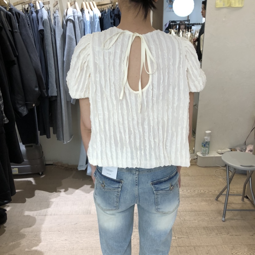 W AND J韓國直郵實拍女裝新款推薦26春夏熱賣襯衫蕾絲衫絨W AND J襯衫/蕾絲衫