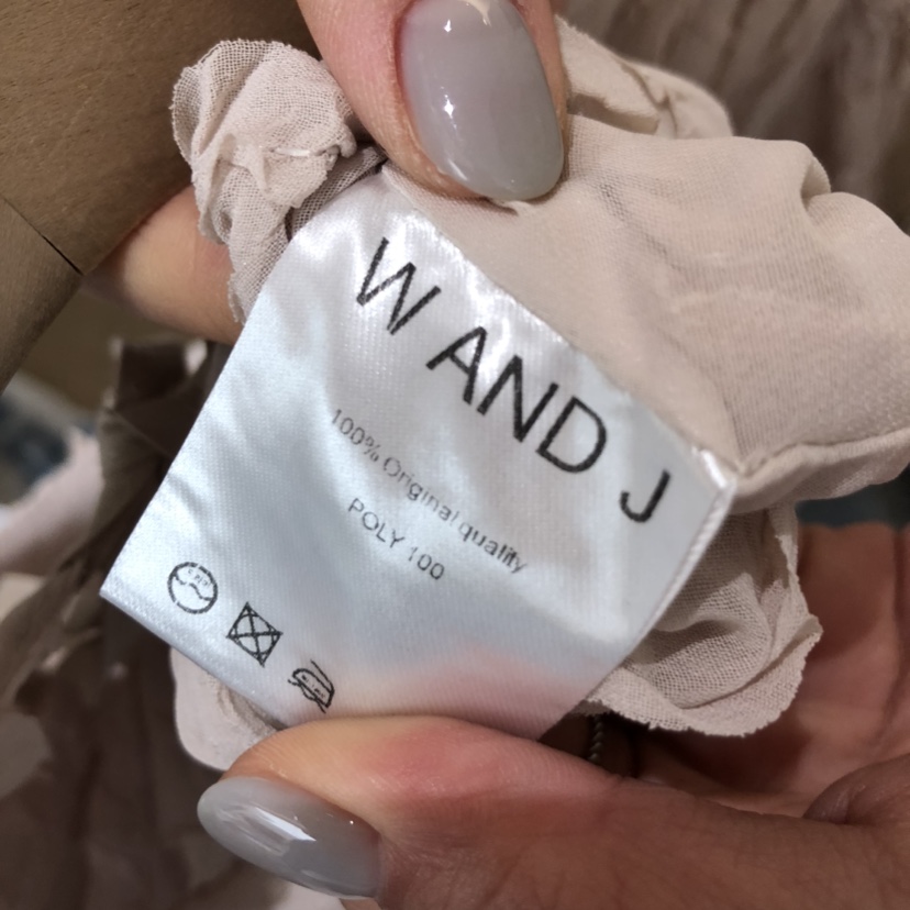 W AND J韓國直郵實拍女裝新款推薦26春夏熱賣襯衫蕾絲衫絨W AND J襯衫/蕾絲衫