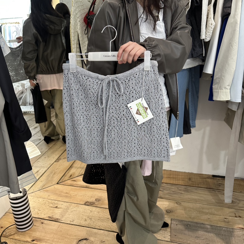 CREAM VILLA韓國東大門代購女裝新款推薦短裙CREAMVILLA短裙圖色2