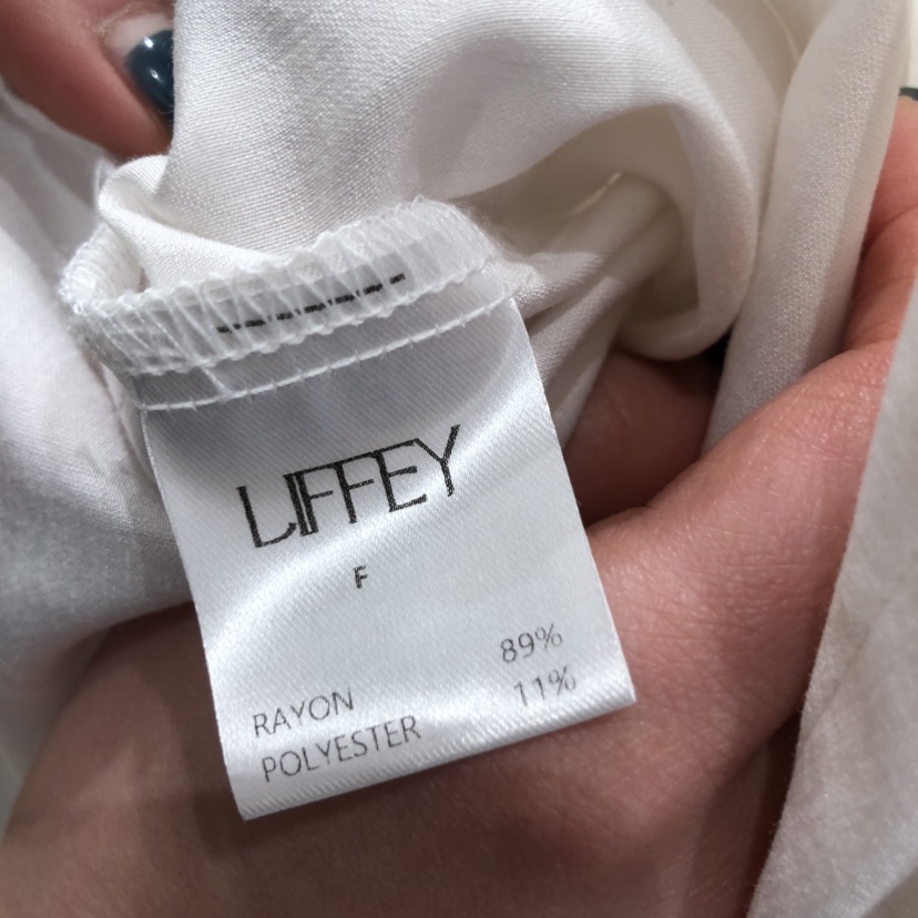 LIFFEY韓國代購女裝新品休閑熱賣時尚人氣26春夏襯衫蕾絲衫LIFFEY襯衫/蕾絲衫