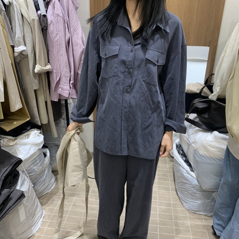 LOFN韓國東大門直郵女裝新品人氣職業時尚熱賣襯衫蕾絲衫LOFN襯衫/蕾絲衫圖色1