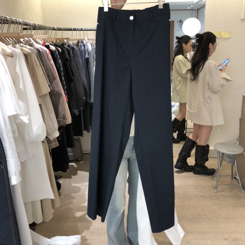 W AND J韓國東大門代購女裝新款職業熱賣休閑推薦休閑褲棉W AND J休閑褲圖色2