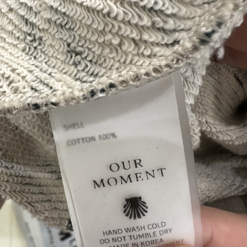 OURMOMENT韓國代購女裝新款職業休閑推薦26春夏熱賣時尚衛衣OURMOMENT衛衣