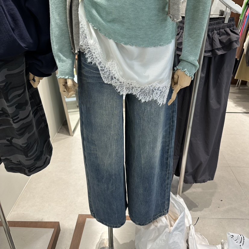 BUCKLE韓國東大門代購女士新款熱賣職業推薦休閑人氣牛仔褲BUCKLE牛仔褲