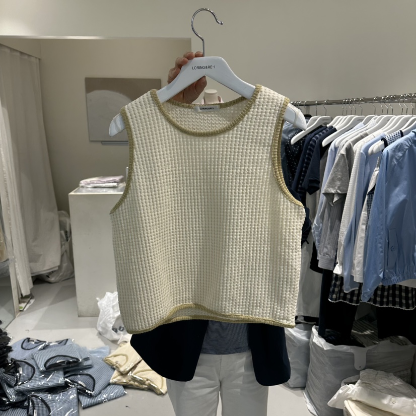 LORING RE I韓國東大門直郵女裝新品人氣職業推薦吊帶背心LORING RE-I/BARE吊帶/背心圖色1