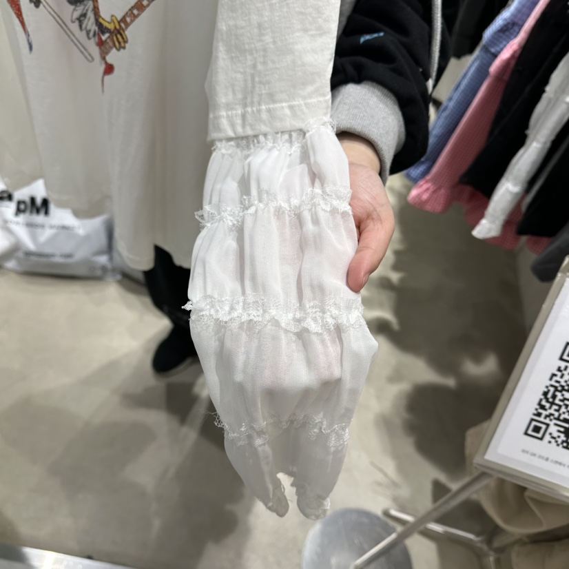 VANTA韓國東大門直郵女士新款推薦26春夏時尚長袖T恤假兩件VANTA長袖T恤