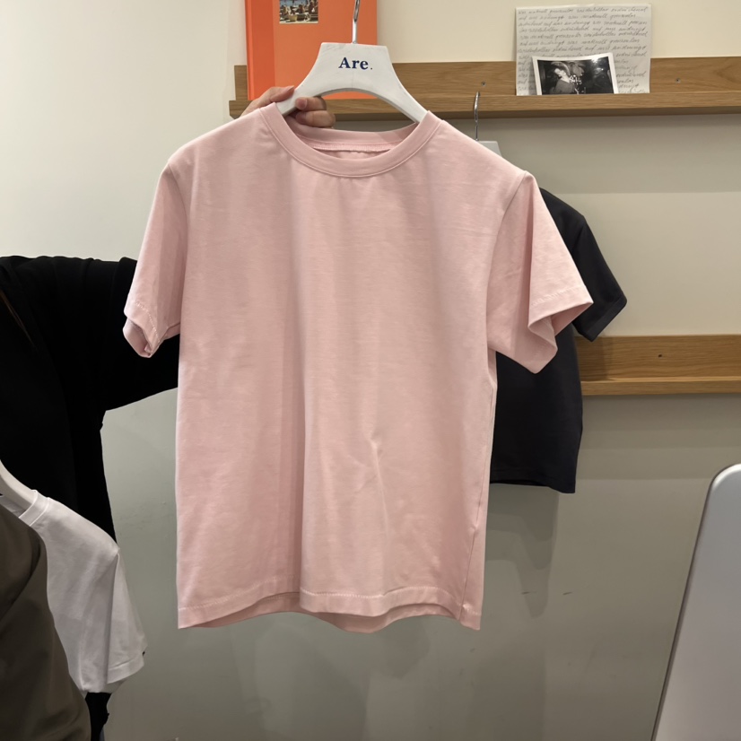 ARE韓國直郵女裝新款推薦26春夏時尚熱賣休閑人氣職業T恤ARE YOU/ARET恤圖色4
