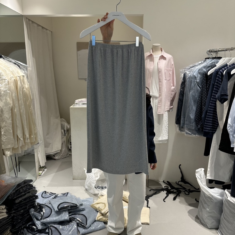 LORING RE I韓國直郵實拍女士新品職業26春夏人氣熱賣長裙LORING RE-I/BARE長裙圖色1