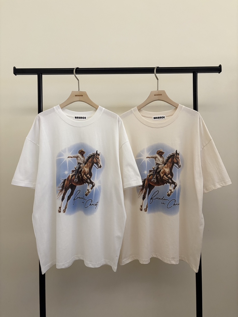 BALANCE韓國直郵實拍女裝新品休閑熱賣職業26春夏時尚T恤BALANCET恤