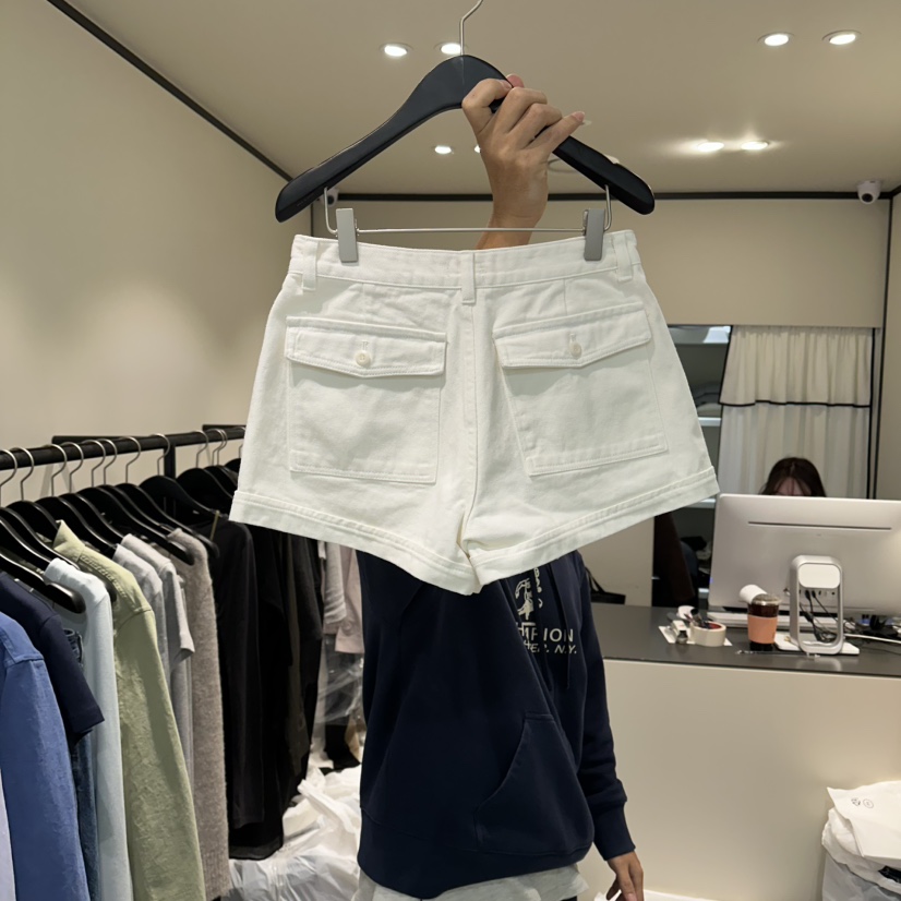 RE STOCK韓國直郵女裝新款26春夏人氣推薦職業時尚休閑短褲RE STOCK短褲