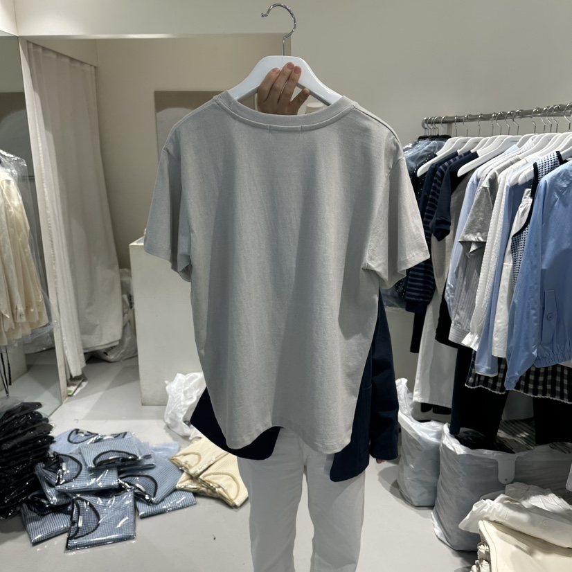 LORING RE I韓國東大門代購女士新品26春夏時尚推薦T恤LORING RE-I/BARET恤