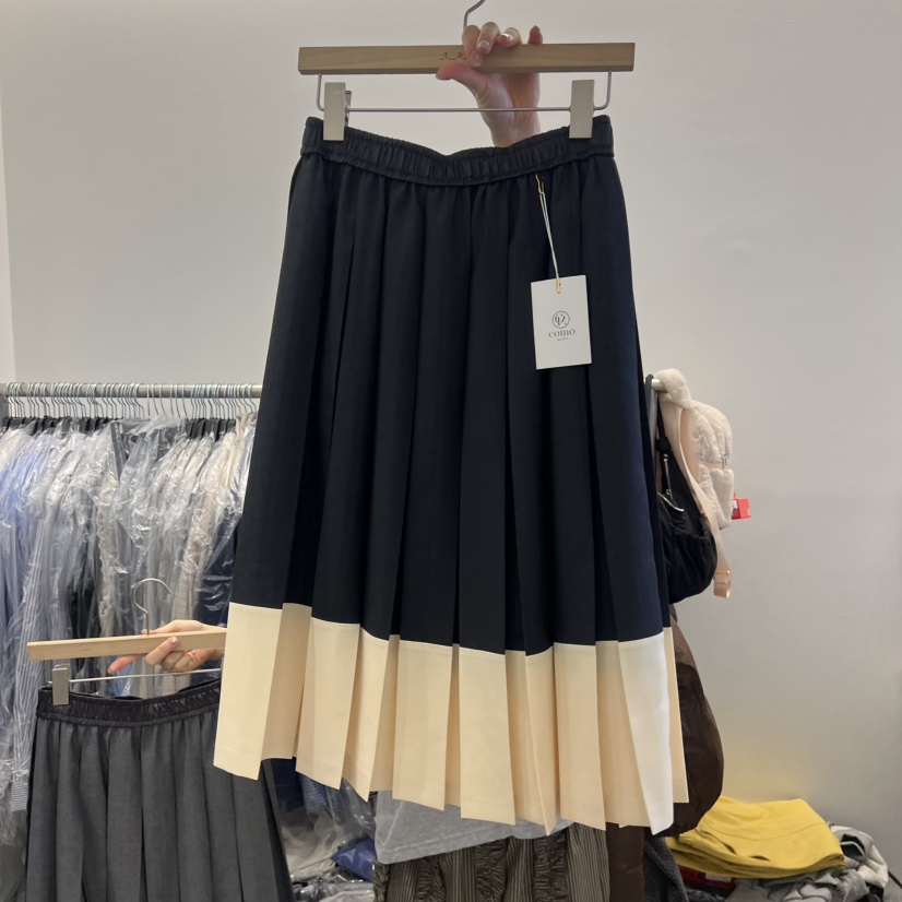 TAN&amp;COMO韓國直郵女裝新品推薦人氣熱賣半身裙中短裙tan-COMO半身裙/中短裙圖色2