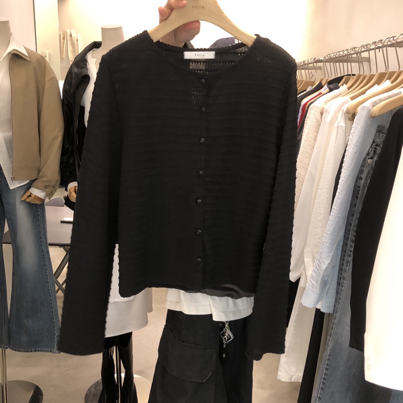 PHILO韓國代購女士新品人氣熱賣休閑時尚推薦職業長袖T恤PHILO長袖T恤圖色3