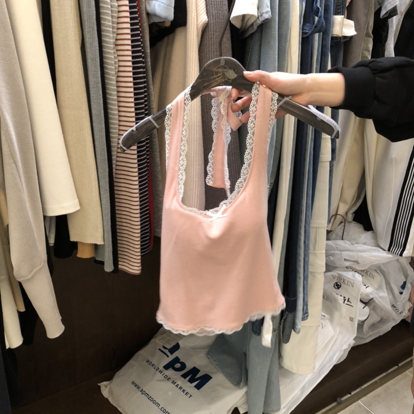 VIRKIN韓國代購女士新品熱賣職業推薦26春夏休閑吊帶背心VIRKIN吊帶/背心圖色2