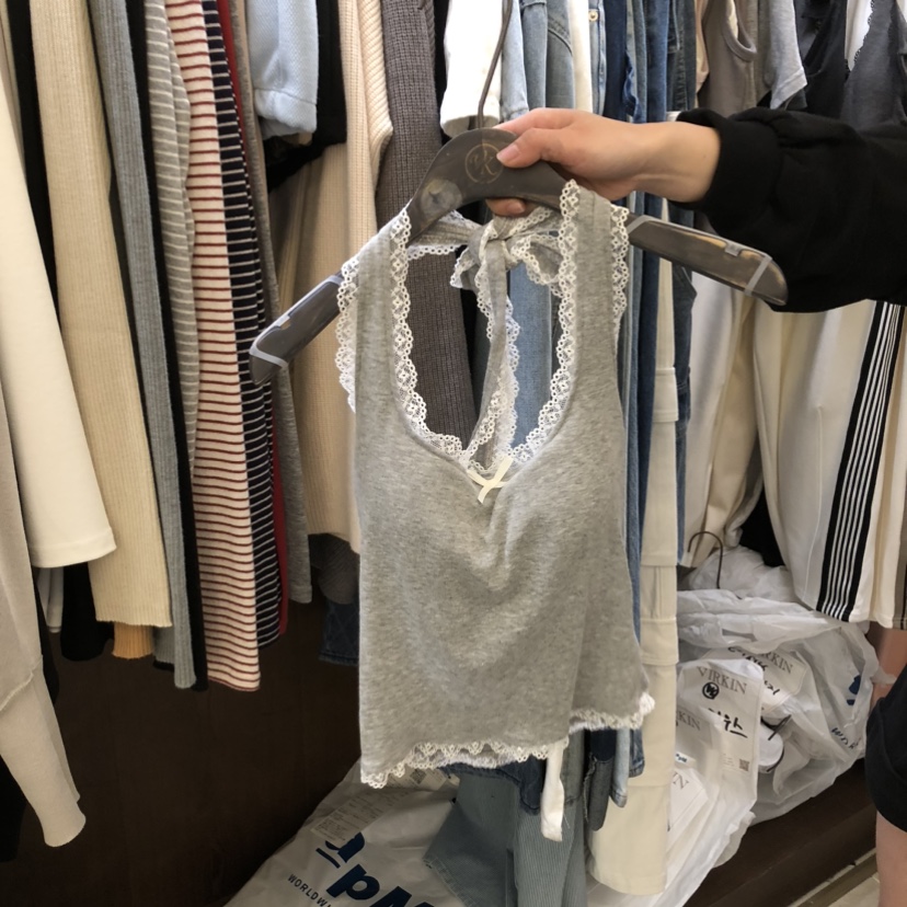 VIRKIN韓國代購女士新品熱賣職業推薦26春夏休閑吊帶背心VIRKIN吊帶/背心圖色3