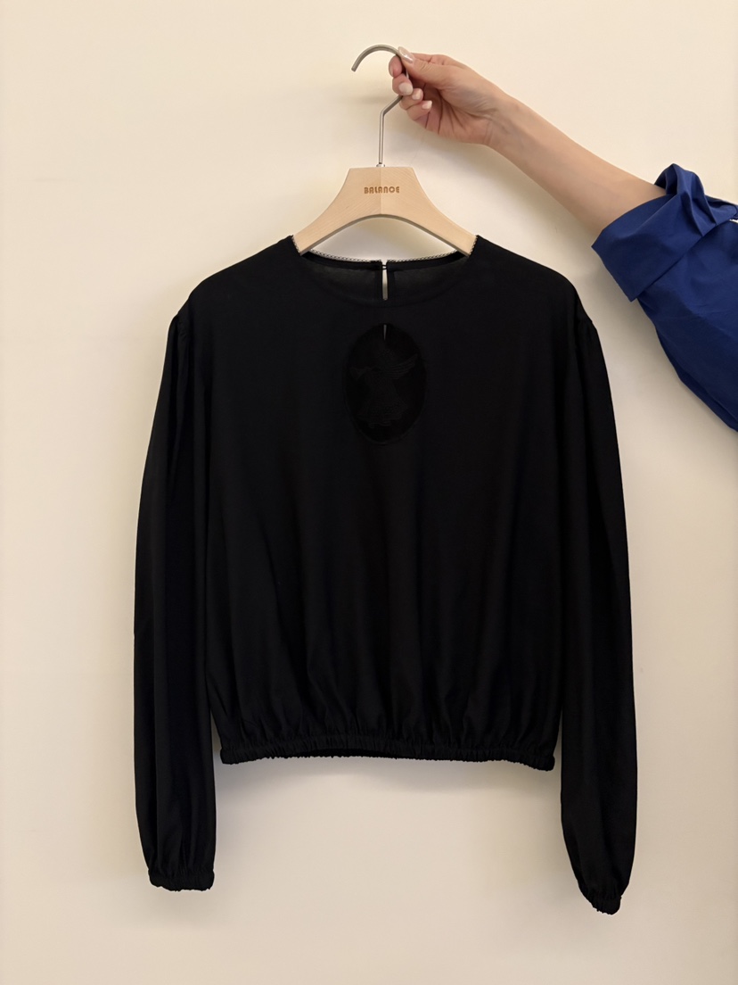 BALANCE韓國東大門直郵女裝新款休閑職業26春夏襯衫蕾絲衫BALANCE襯衫/蕾絲衫圖色2