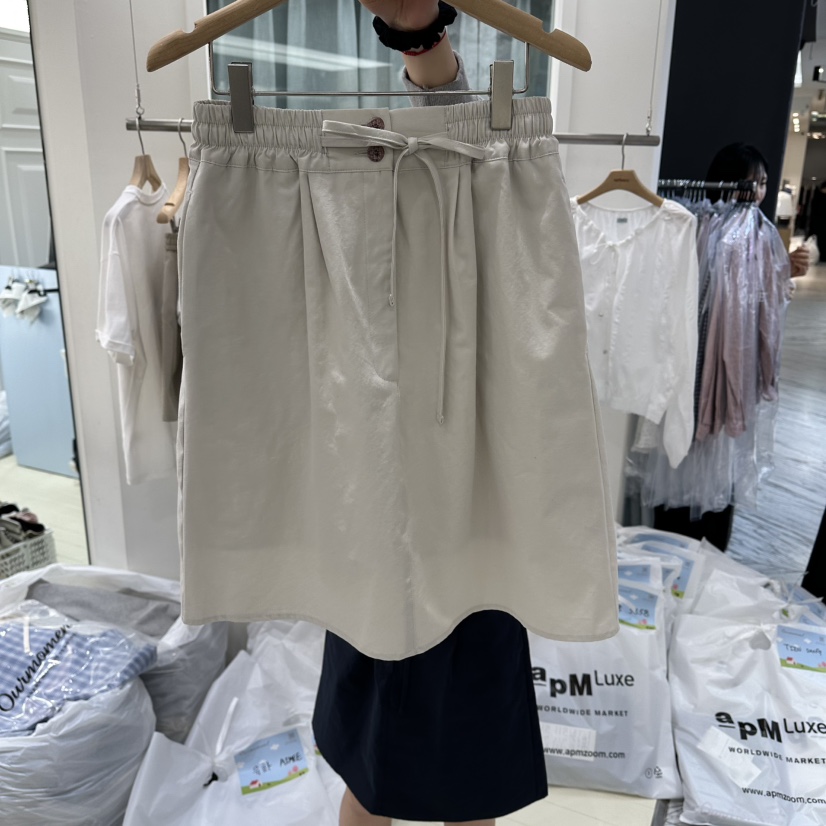 OURMOMENT韓國東大門代購女裝新品熱賣職業人氣半身裙中短裙OURMOMENT半身裙/中短裙圖色2