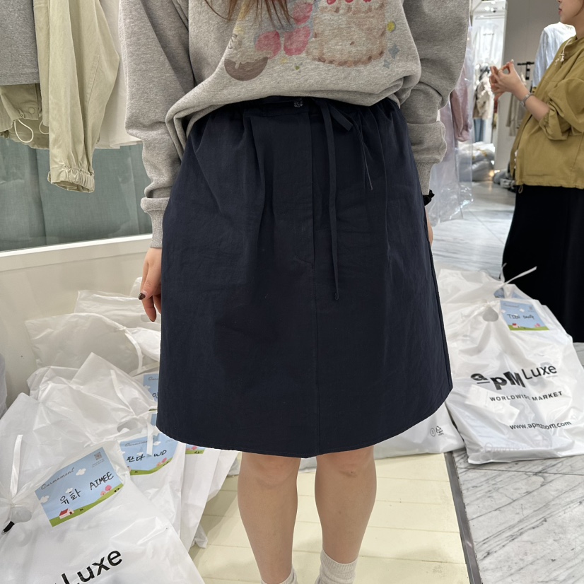 OURMOMENT韓國東大門代購女裝新品熱賣職業人氣半身裙中短裙OURMOMENT半身裙/中短裙圖色3