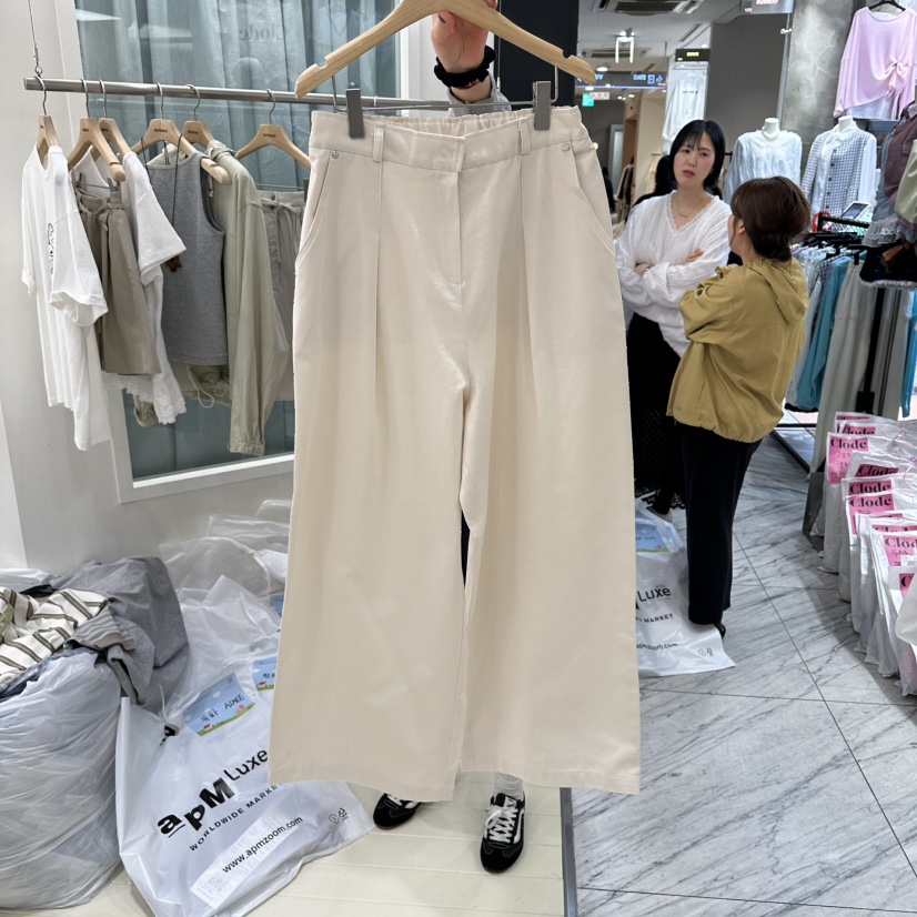 OURMOMENT韓國直郵實拍女裝新款熱賣26春夏職業時尚休閑褲OURMOMENT休閑褲圖色3