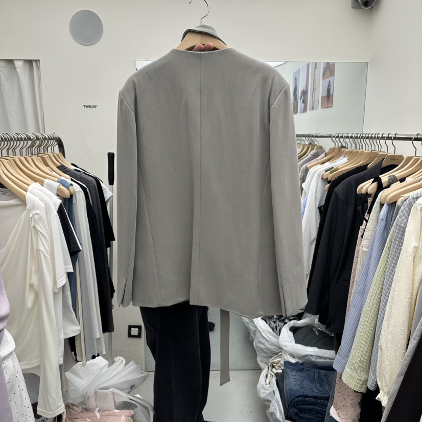 TWELVE韓國代購女士新品人氣26春夏推薦職業時尚休閑夾克TWELVE夾克