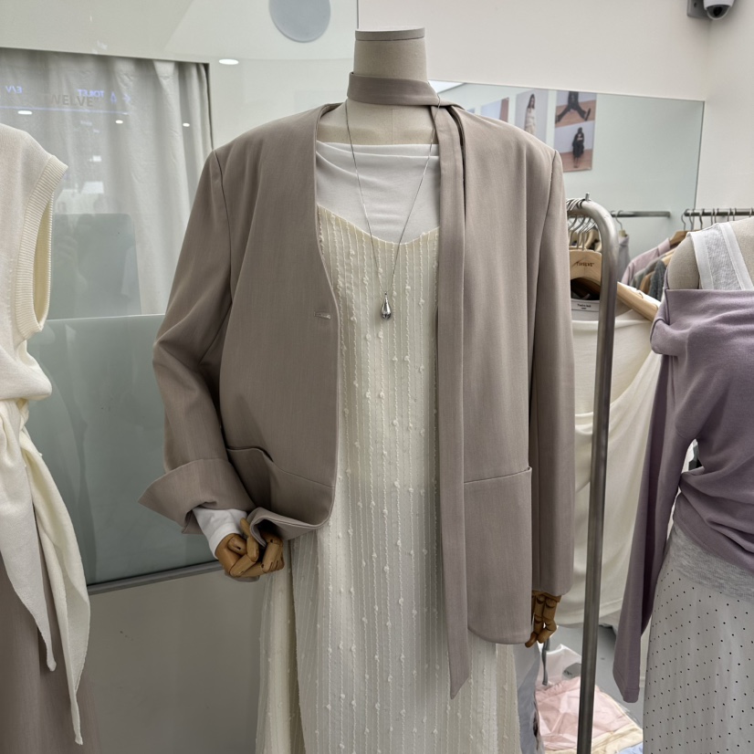 TWELVE韓國代購女士新品人氣26春夏推薦職業時尚休閑夾克TWELVE夾克圖色1