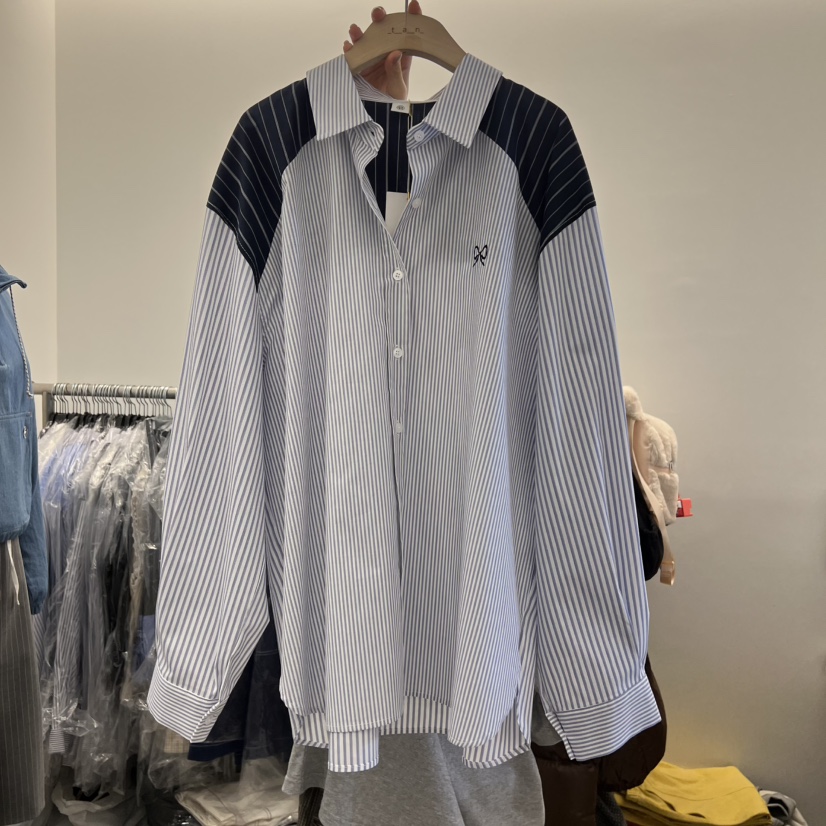 TAN&amp;COMO韓國直郵女士新品人氣26春夏推薦襯衫蕾絲衫tan-COMO襯衫/蕾絲衫圖色2