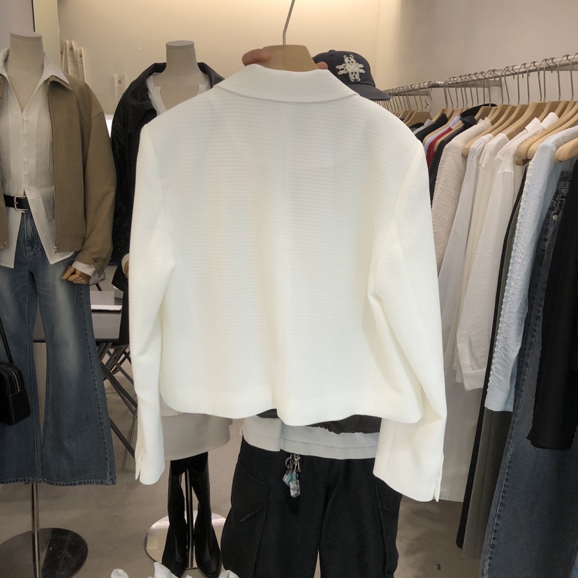 PHILO韓國直郵實拍女士新品熱賣26春夏休閑時尚夾克粗花呢PHILO夾克