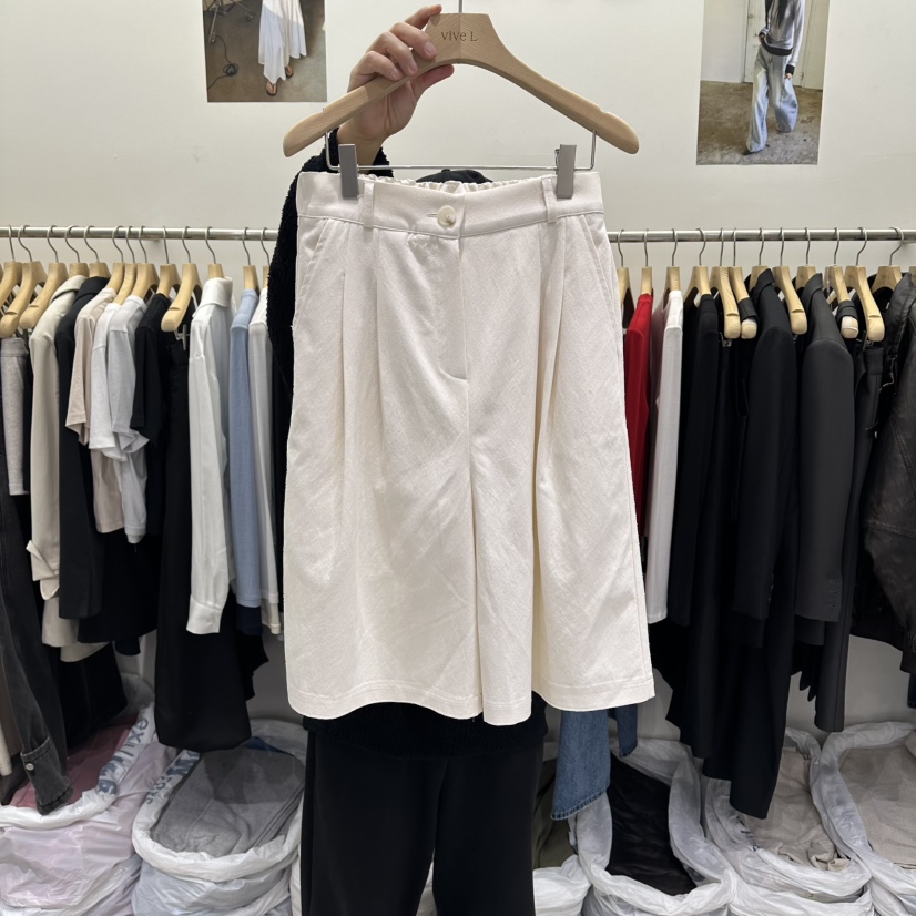 VIVEL韓國東大門代購女裝新款推薦熱賣休閑26春夏時尚短褲VIVEL短褲圖色1