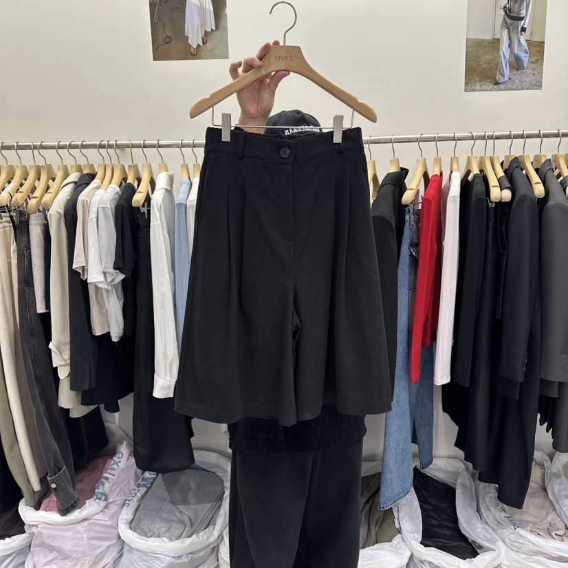 VIVEL韓國東大門代購女裝新款推薦熱賣休閑26春夏時尚短褲VIVEL短褲圖色2