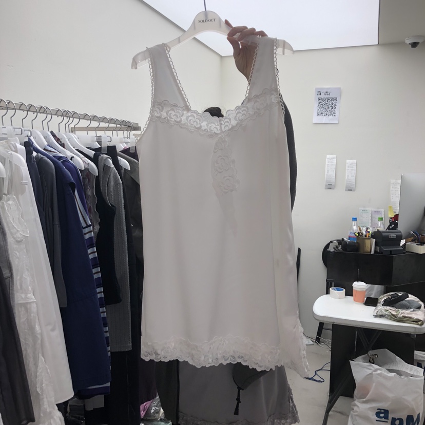 SOLD OUT韓國直郵實拍女士新品熱賣休閑推薦職業連衣裙緞面SOLD OUT連衣裙圖色1