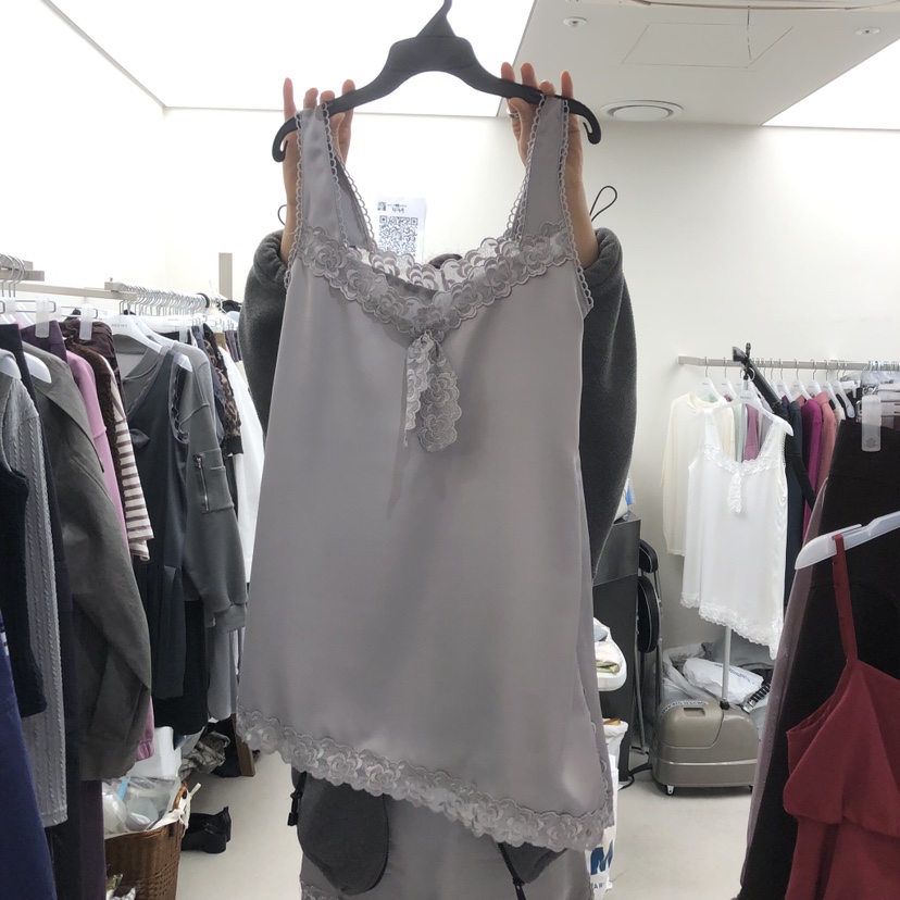 SOLD OUT韓國直郵實拍女士新品熱賣休閑推薦職業連衣裙緞面SOLD OUT連衣裙圖色3