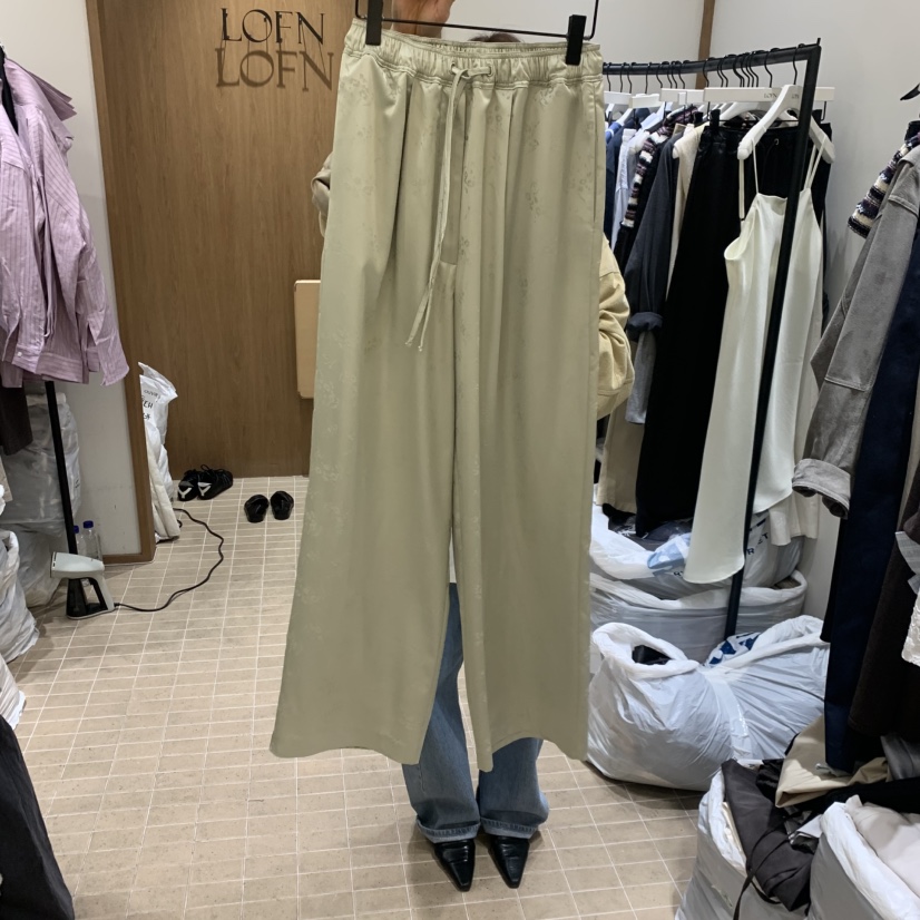 LOFN韓國直郵女裝新品26春夏人氣職業休閑熱賣時尚休閑褲LOFN休閑褲圖色1
