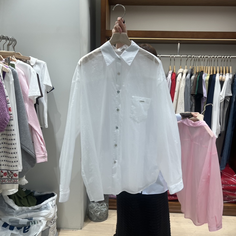 THE CAMEL韓國直郵實拍女士新品人氣襯衫蕾絲衫the came_l 家襯衫/蕾絲衫圖色2