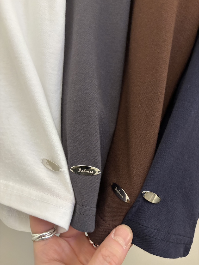 BALANCE韓國直郵女士新款26春夏休閑職業熱賣推薦人氣T恤BALANCET恤