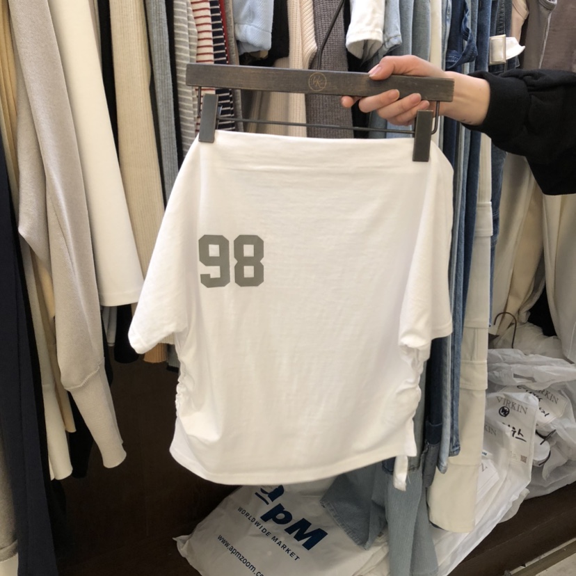 VIRKIN韓國直郵實拍女士新款推薦人氣26春夏休閑職業時尚T恤VIRKINT恤圖色1