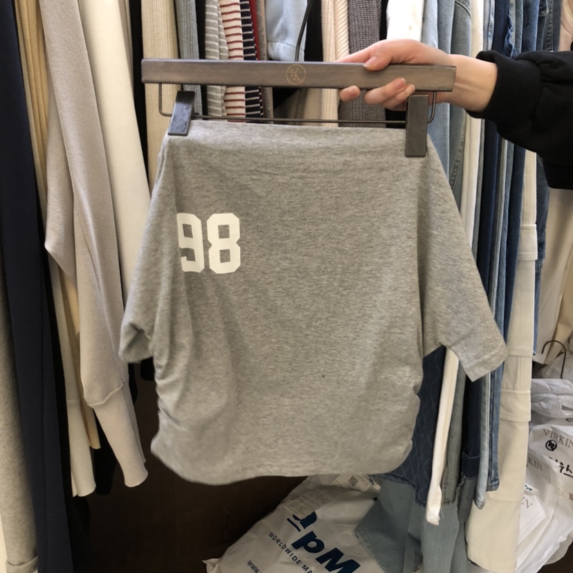 VIRKIN韓國直郵實拍女士新款推薦人氣26春夏休閑職業時尚T恤VIRKINT恤圖色3