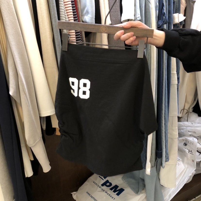 VIRKIN韓國直郵實拍女士新款推薦人氣26春夏休閑職業時尚T恤VIRKINT恤圖色5