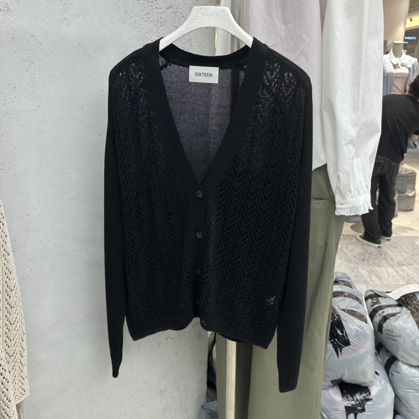 SIXTEEN韓國東大門直郵女士新品熱賣26春夏人氣職業針織衫SIXTEEN針織衫圖色4