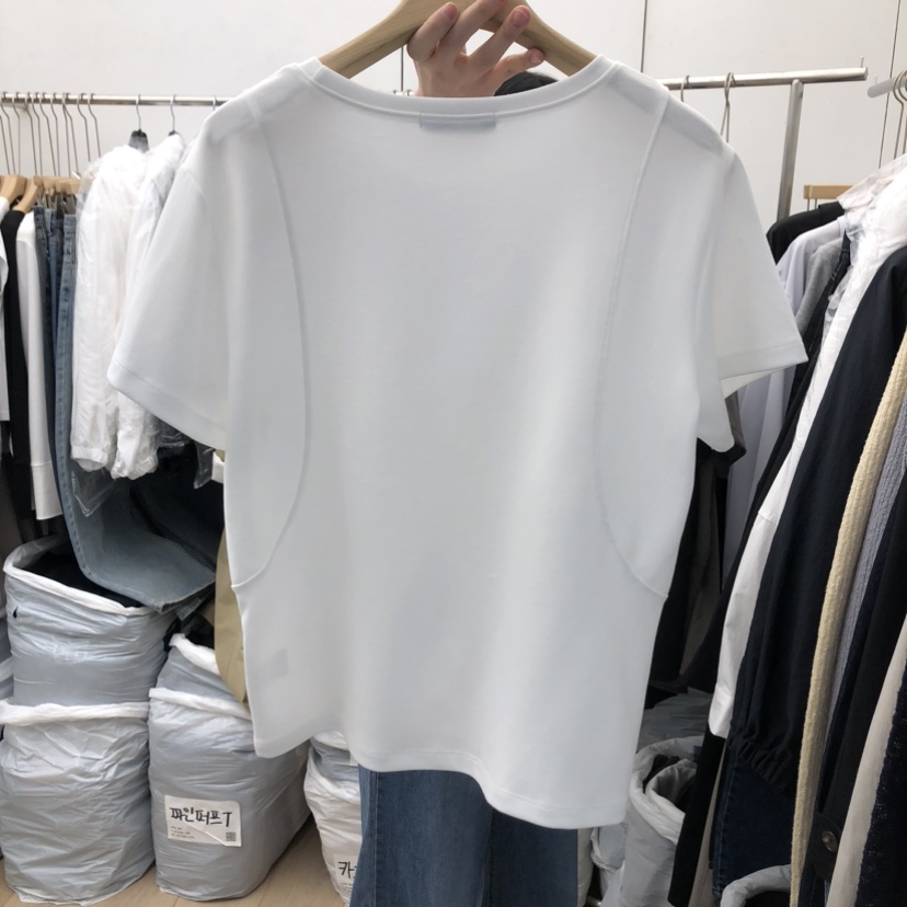 MOI-A韓國代購女士新款職業推薦熱賣休閑人氣26春夏時尚T恤MOI-AT恤