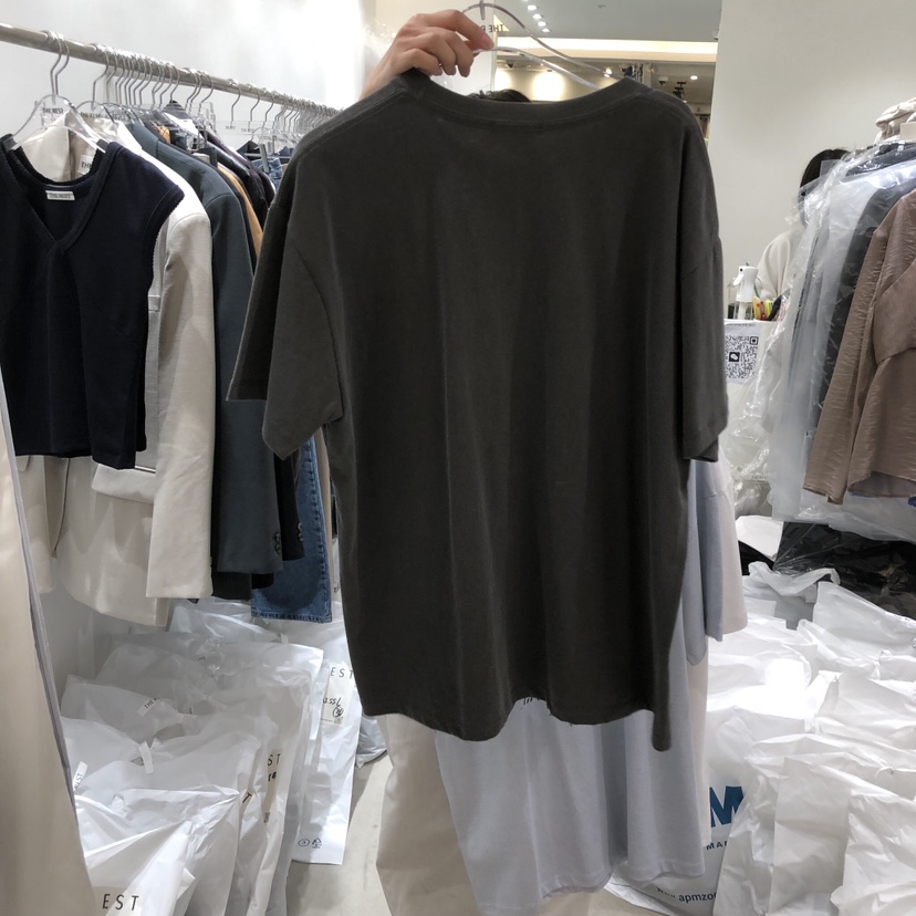 THE REST韓國東大門代購女士新款26春夏休閑人氣熱賣T恤THE REST/UNNOEUDT恤