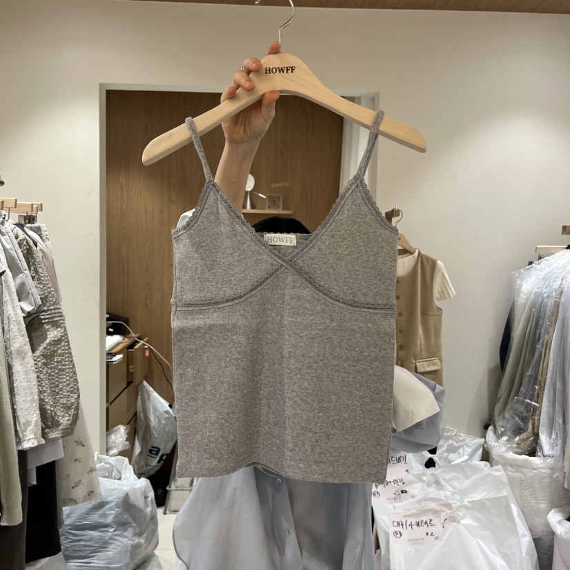 HOWFF韓國代購女士新款推薦26春夏職業熱賣休閑時尚吊帶背心HOWFF吊帶/背心圖色3