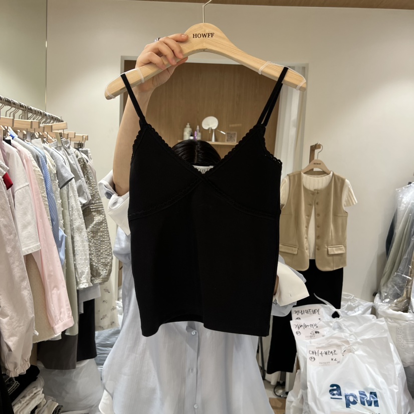 HOWFF韓國代購女士新款推薦26春夏職業熱賣休閑時尚吊帶背心HOWFF吊帶/背心圖色5