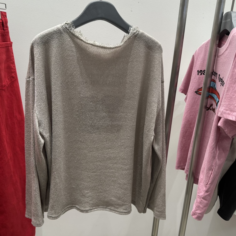 TARABY MOTION韓國直郵女裝新品人氣熱賣職業推薦長袖T恤TARABY MOTION長袖T恤