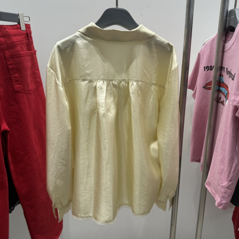 TARABY MOTION韓國直郵女士新品休閑人氣推薦襯衫蕾絲衫TARABY MOTION襯衫/蕾絲衫