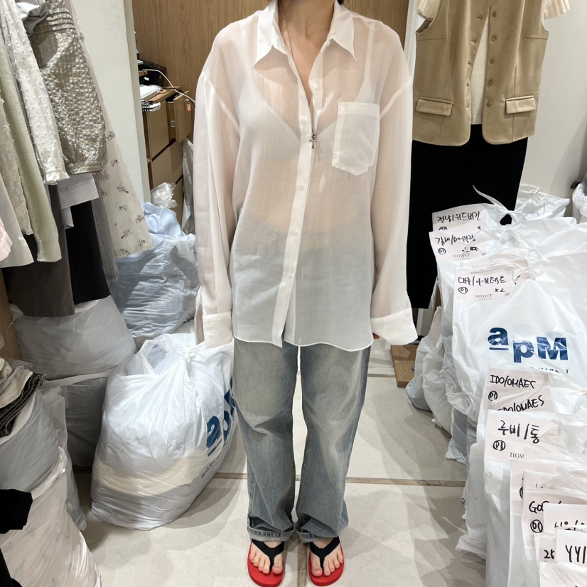 HOWFF韓國東大門代購女士新品熱賣職業襯衫蕾絲衫不含內搭HOWFF襯衫/蕾絲衫圖色2