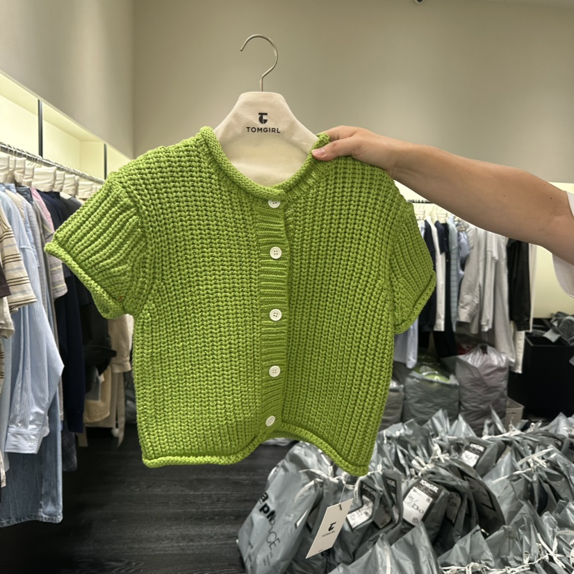 TOMGIRL韓國東大門代購女裝新品推薦職業26春夏人氣針織衫TOMGIRL針織衫圖色2