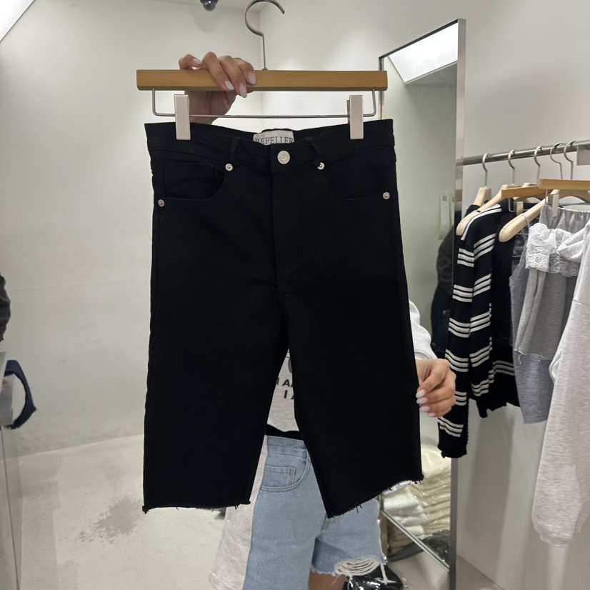 REPELLER韓國代購女士新款休閑26春夏推薦職業人氣時尚短褲REPELLER短褲圖色1