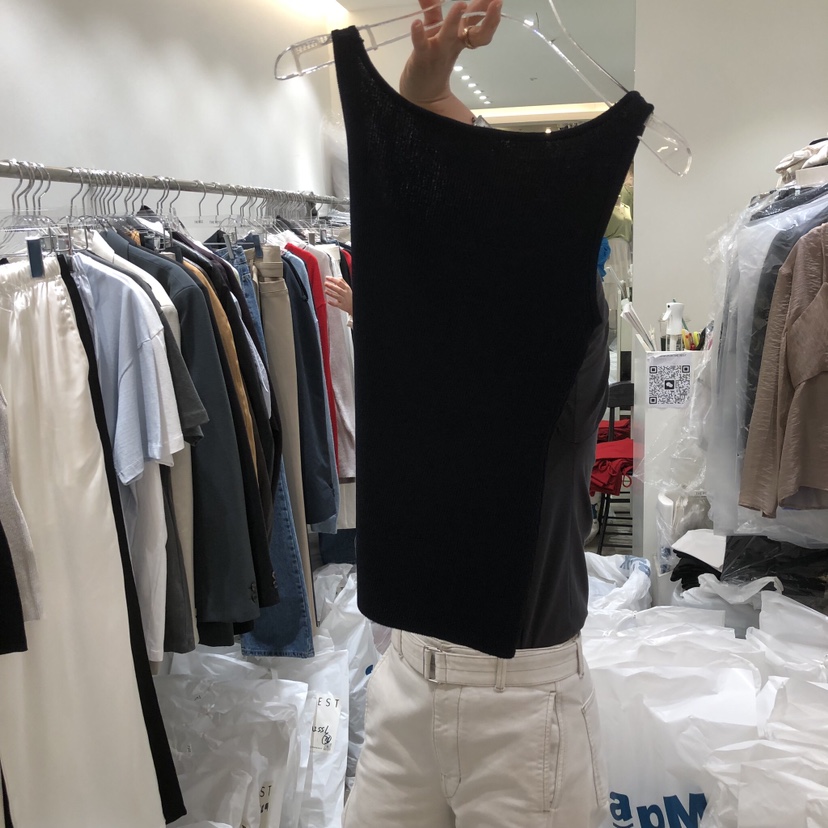 THE REST韓國直郵實拍女士新品時尚職業休閑熱賣吊帶背心THE REST/UNNOEUD吊帶/背心