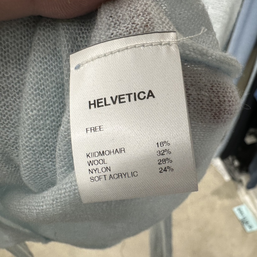 HELVETICA韓國直郵實拍女裝新品職業熱賣休閑26春夏針織衫HELVETICA針織衫